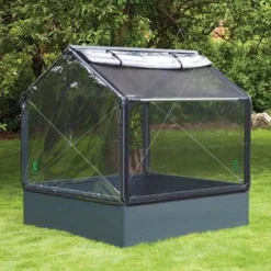 Potager premium avec serre et protection Veg
