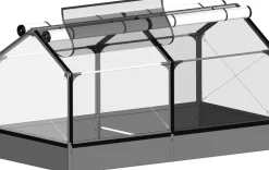 Potager premium avec serre et protection Veg