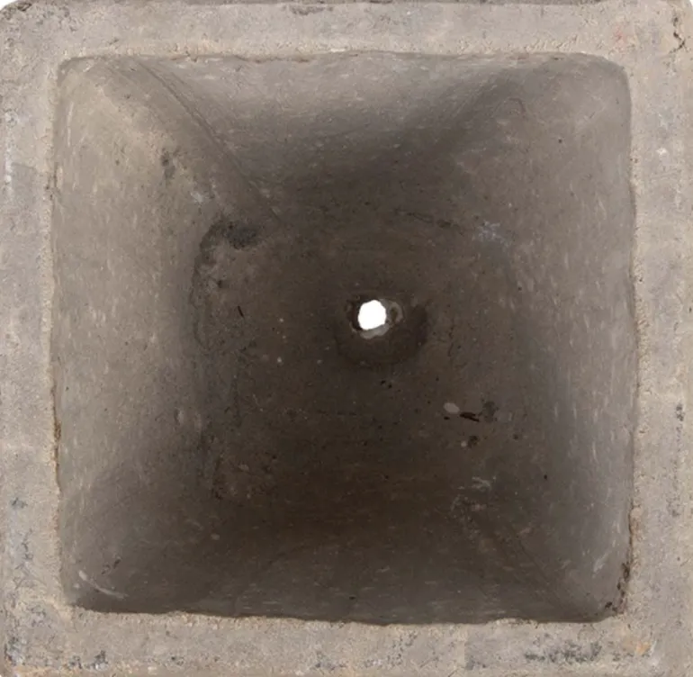 Pots en céramique patiné (Lot de 3)