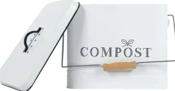 Poubelle de cuisine à compost vintage (10 litres )