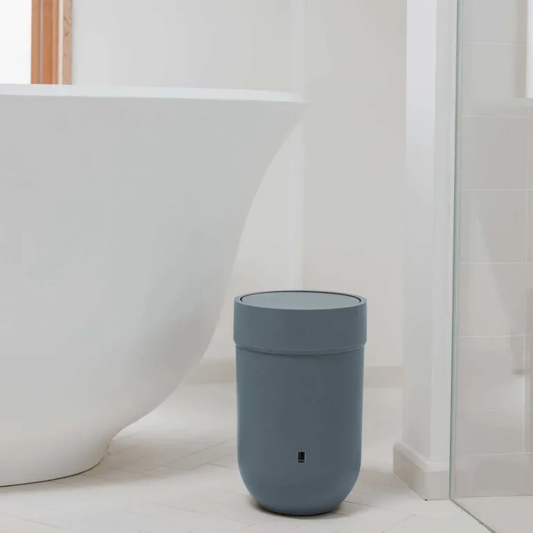 Poubelle de salle de bain avec couvercle rotatif 6 litres Touch