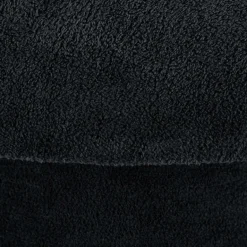 Pouf en velours Mushroom (Noir)
