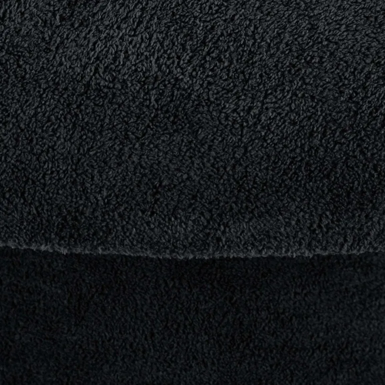Pouf en velours Mushroom (Noir)