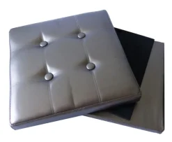 Pouf pliable PVC (Bronze)