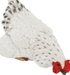 Poules décoratives à poser en polyrésine (Lot de 3)
