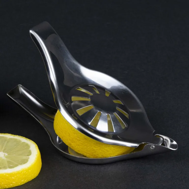 Presse citron en inox 12 cm