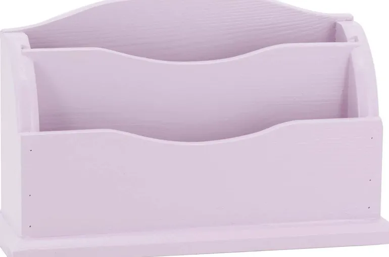 Range courrier en pin (Rose)