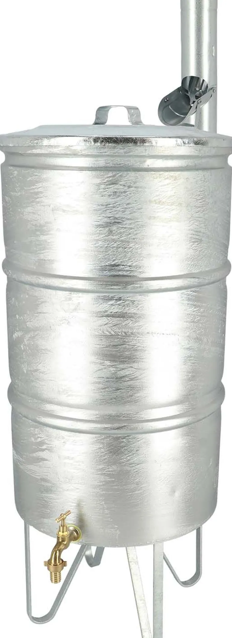 Récupérateur d'eau de pluie en zinc