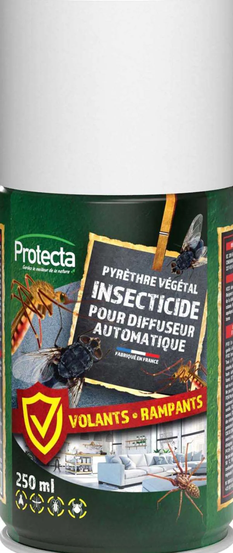 Recharge pour diffuseur insecticide volants-rampants 250 ml