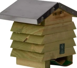 Refuge à abeilles en bois et zinc