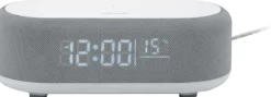 Reveil avec chargeur induction et enceinte Bluetooth Vogue (Gris)