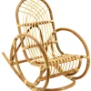 Rocking chair enfant en rotin naturel Rodéo