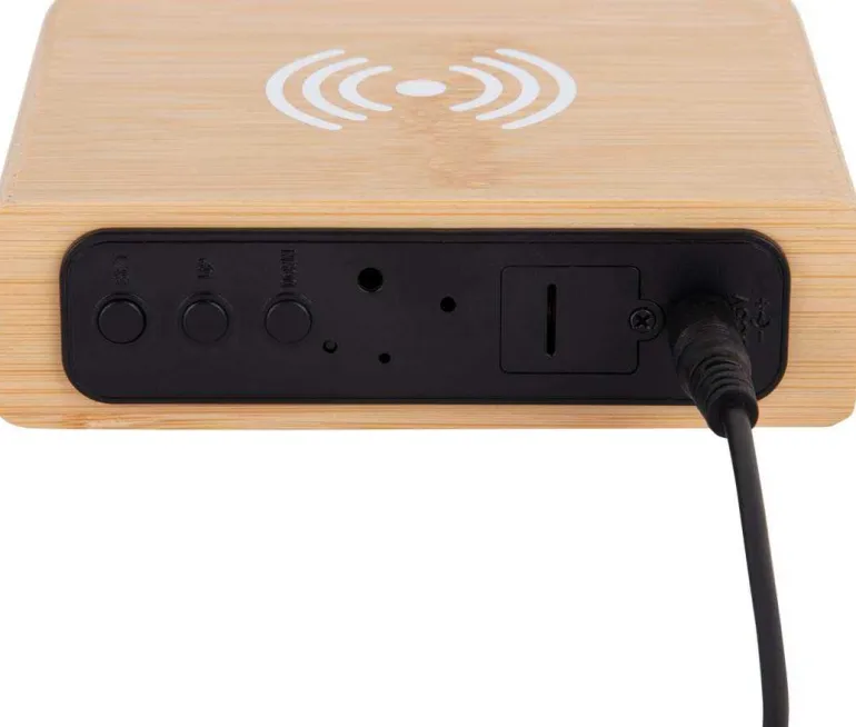 Réveil led avec chargeur téléphone intégré Fat