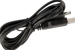 Réveil led en ABS effet bois Copper (Noir)