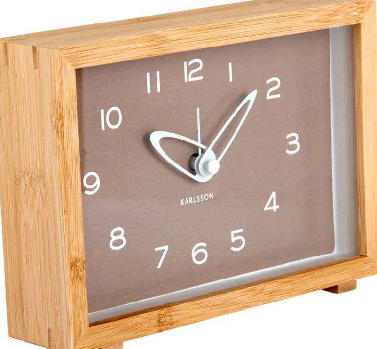 Réveil matin en bambou Tipico (Mocha)