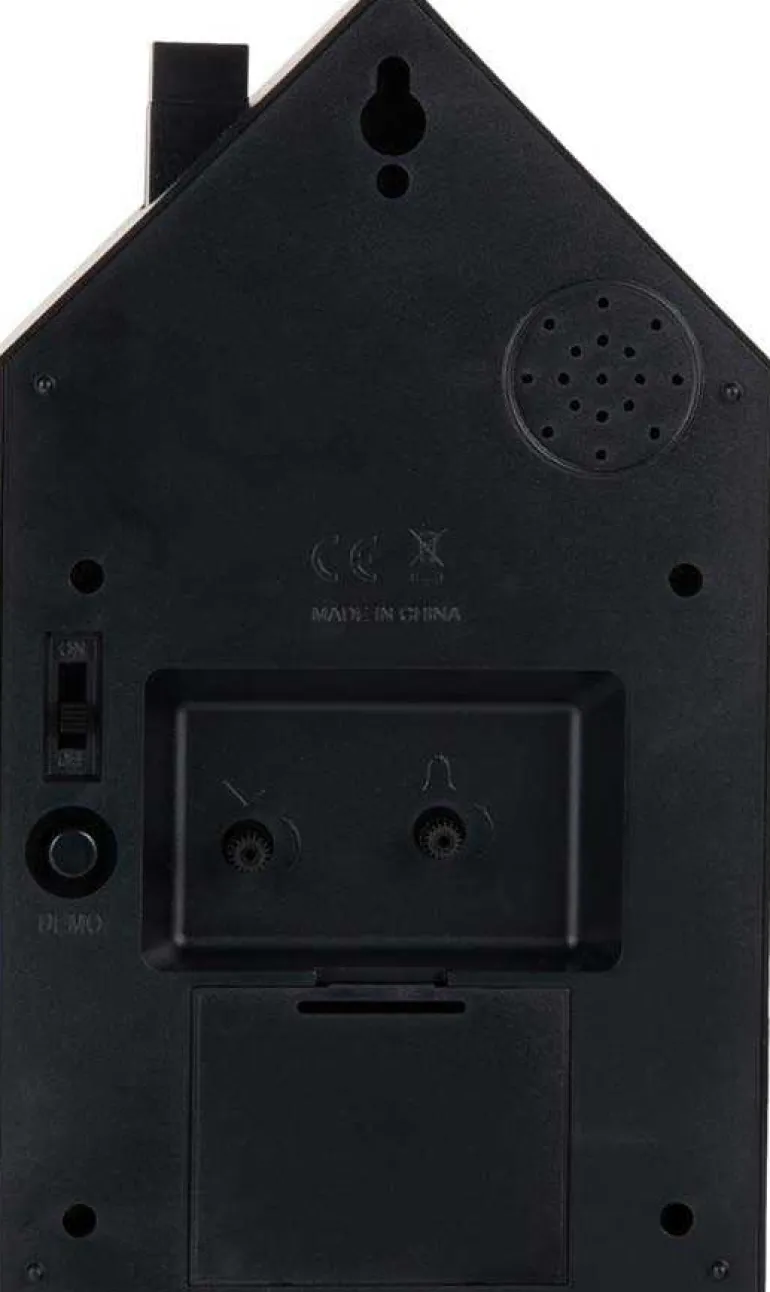 Réveil matin en plastique Cuckoo Oro (Noir)