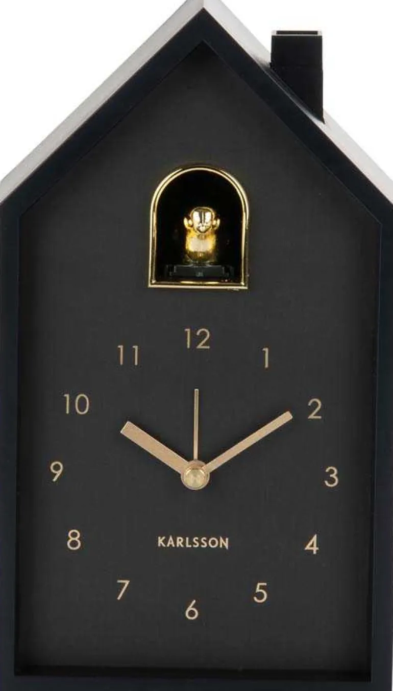 Réveil matin en plastique Cuckoo Oro (Noir)