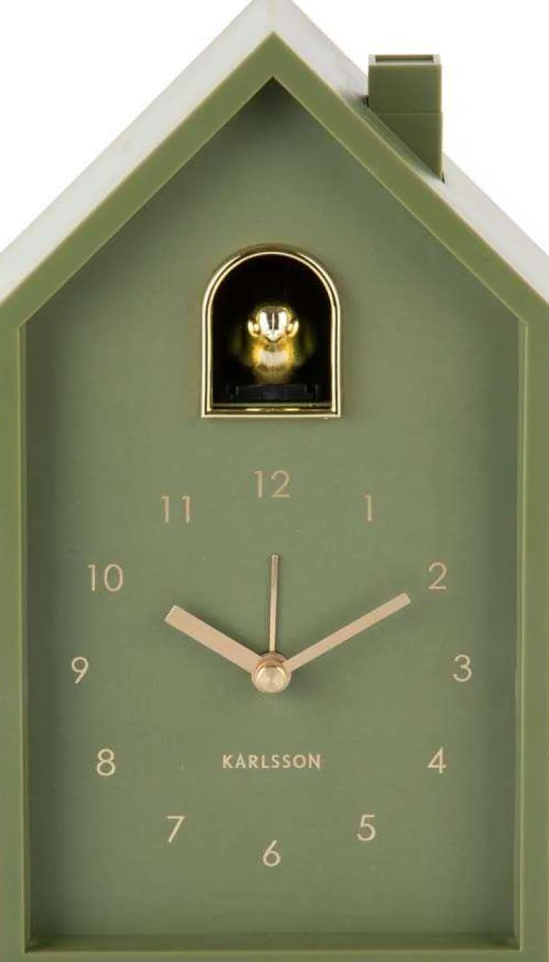 Réveil matin en plastique Cuckoo Oro (Vert)