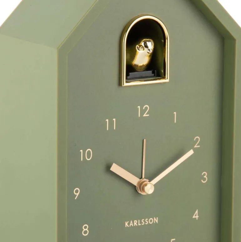 Réveil matin en plastique Cuckoo Oro (Vert)