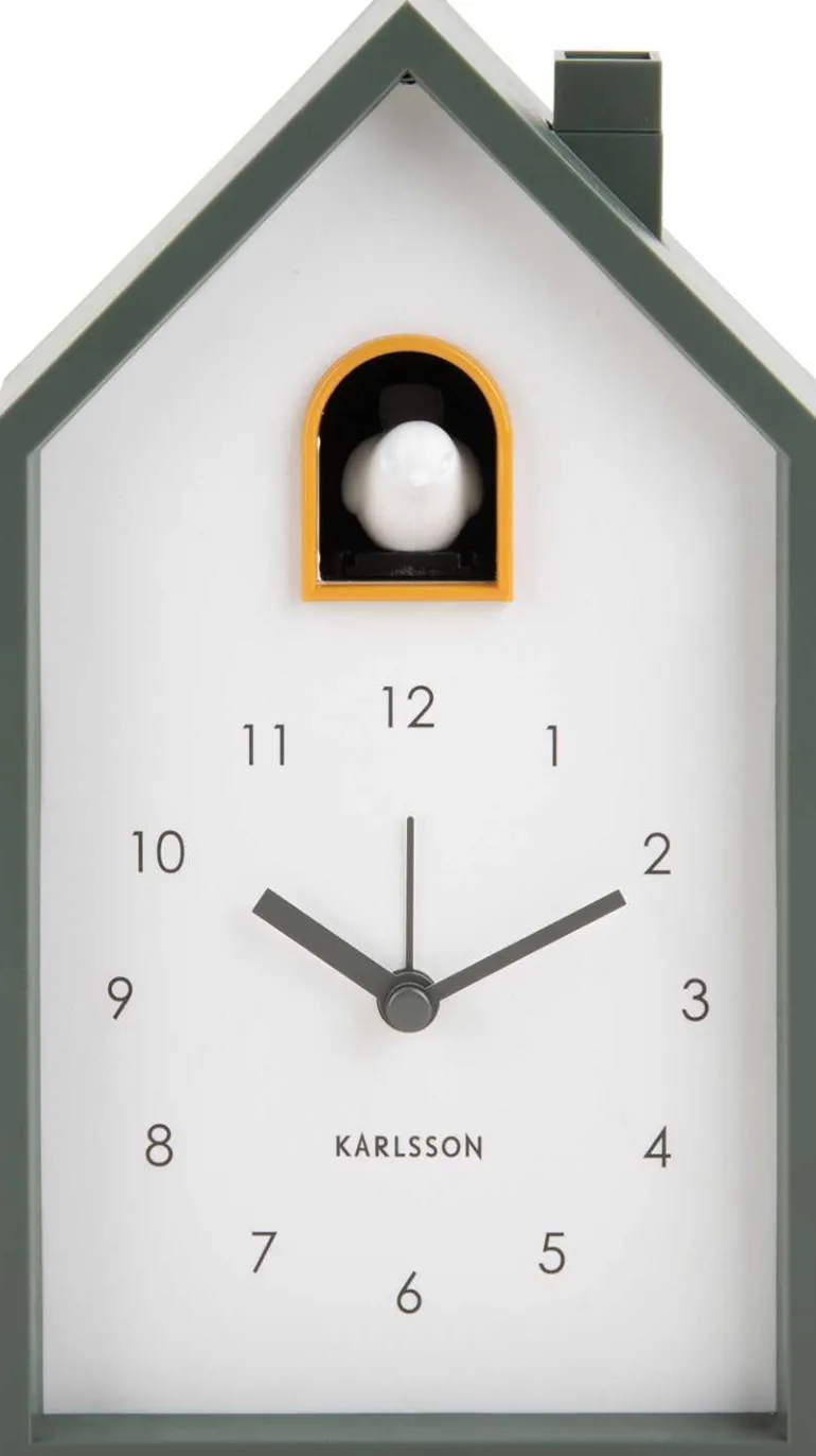 Réveil matin Modern Cuckoo (Vert jungle)