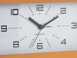 Réveil matin rectangulaire Lujo (Jaune)