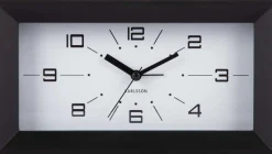 Réveil matin rectangulaire Lujo (Noir)