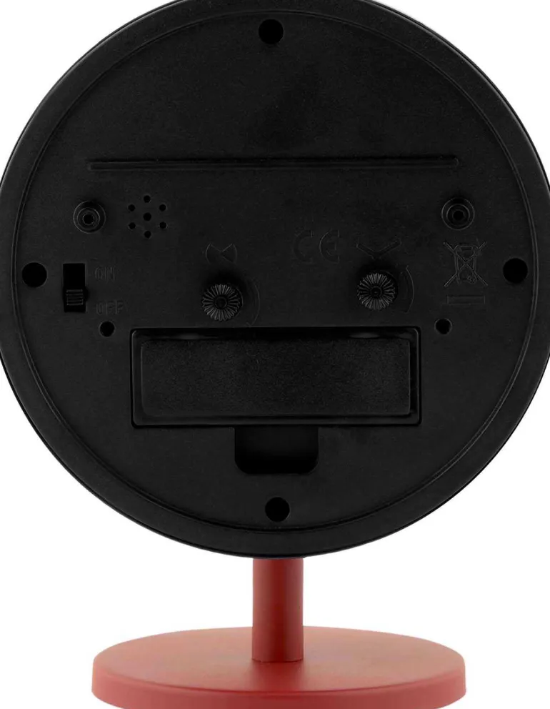 Réveil à poser Brisk Dome (Rouge)