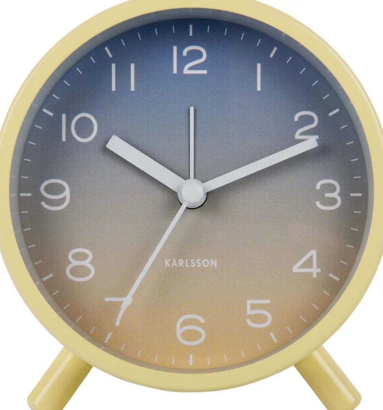 Réveil à poser Gradient (Jaune)