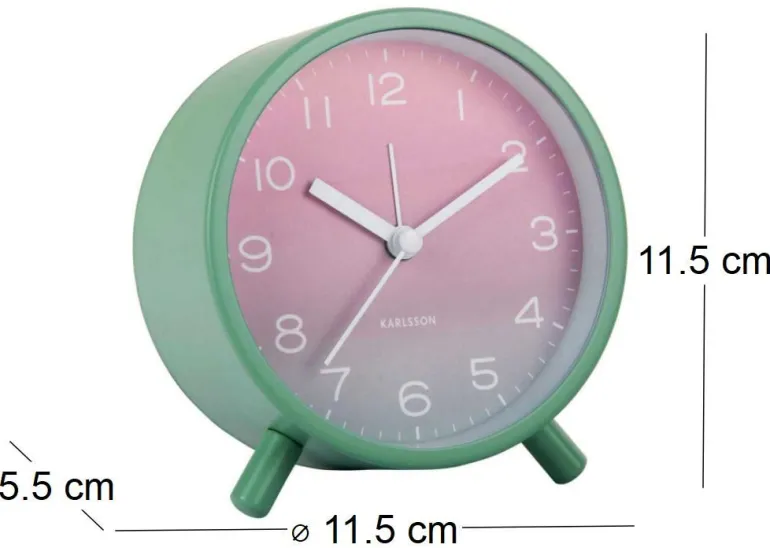 Réveil à poser Gradient (Vert)