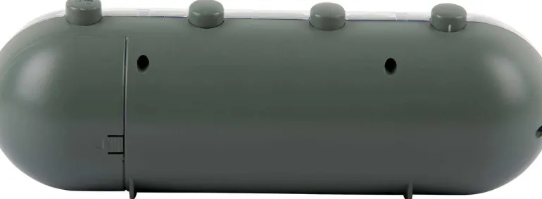 Réveil Retro Tube Calendar Flip (Vert)