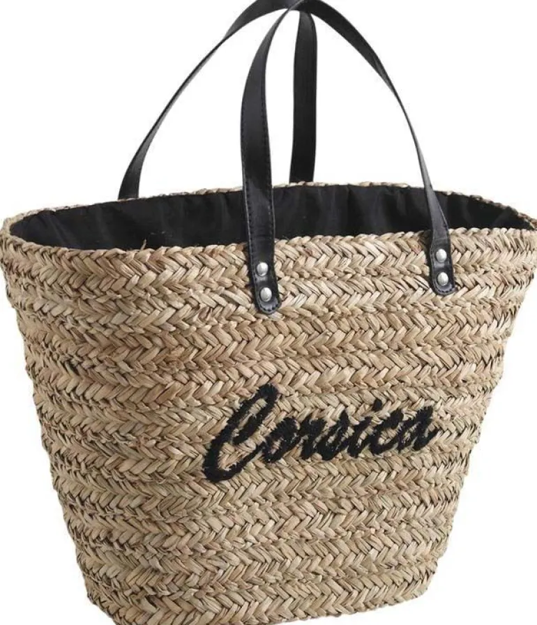 Sac cabas Corsica en jonc de mer