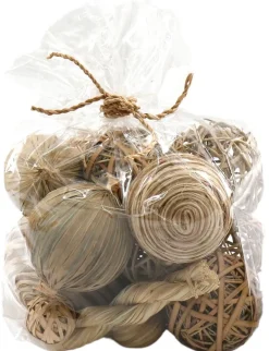Sachet de boules séchées Natural (24 x 22 cm)