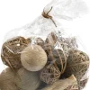 Sachet de boules séchées Natural (26 x 30 cm)