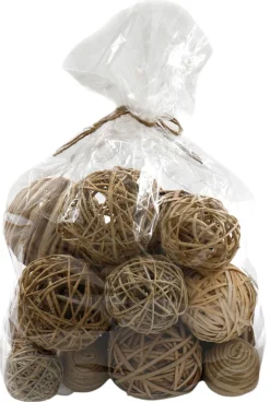 Sachet de boules séchées Natural (26 x 30 cm)