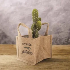 Sac à plantation en jute plastifiée My Little Market (10 cm)