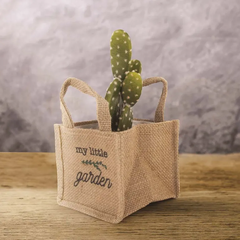 Sac à plantation en jute plastifiée My Little Market (10 cm)