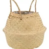 Sac rond en jonc de mer pliant (Diamètre 35 cm)