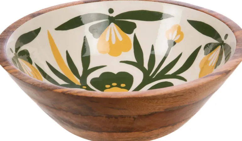 Saladier en bois de manguier 35 cm Sofia