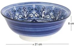 Saladier en porcelaine 21 cm Jaipur