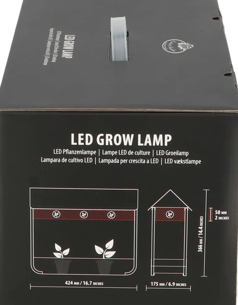 Serre avec lampe de croissance design (Blanc)