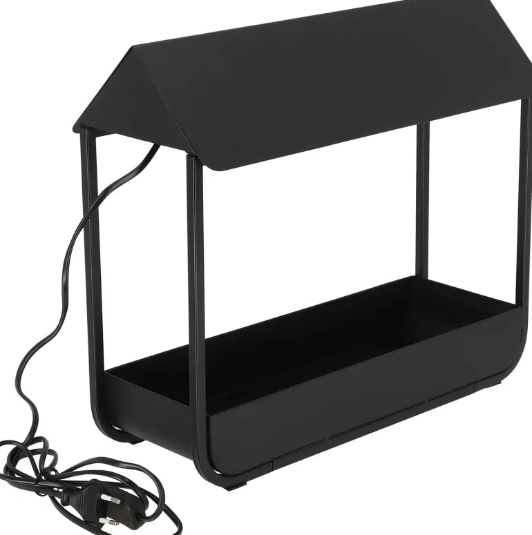 Serre avec lampe de croissance design (Noir)