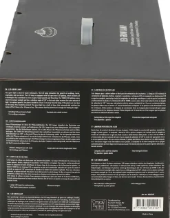 Serre avec lampe de croissance design (Noir)
