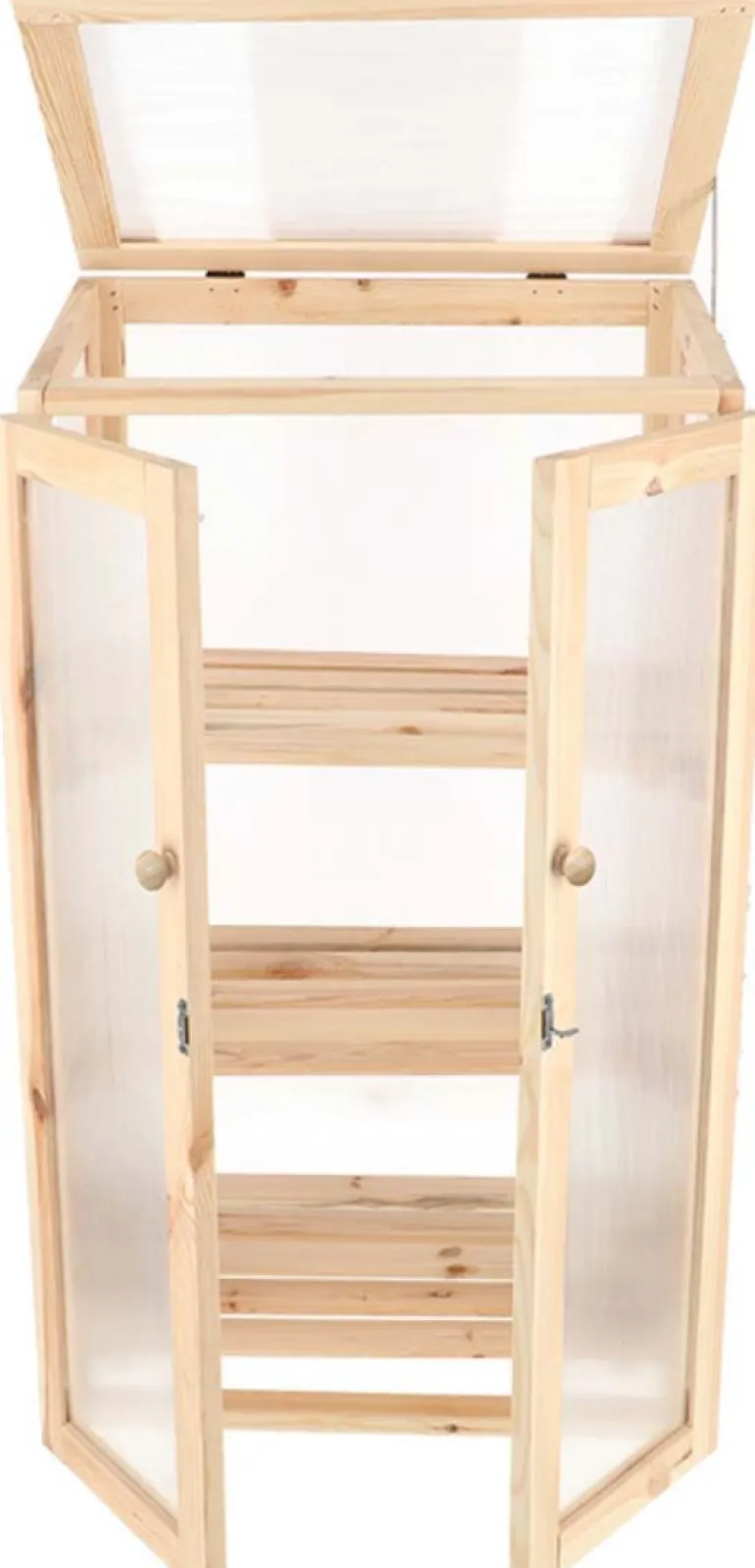Serre en pin naturel Texel (Hauteur 125,2 cm)