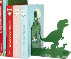 Serre-livres en métal Jurassic