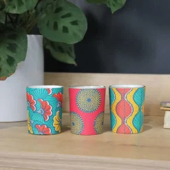 Set de 3 bougies parfumées Votives Batik