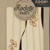 Set de 4 spatules à raclettes en bois