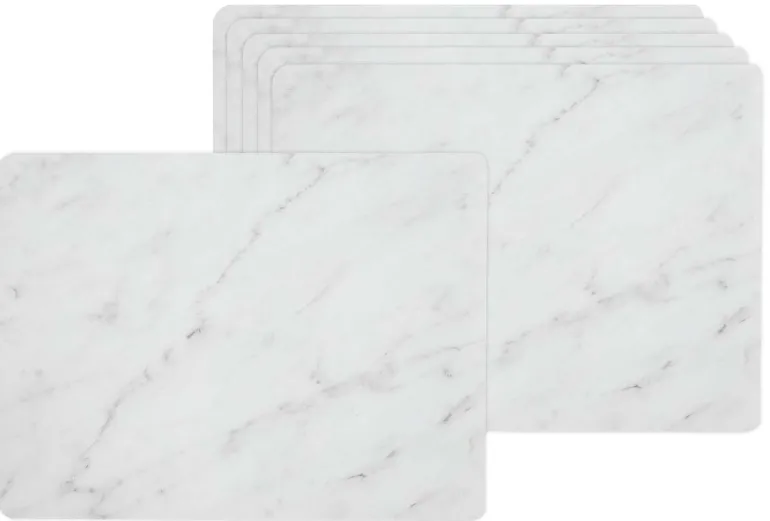 Set de table effet marbre 40 x 30 cm