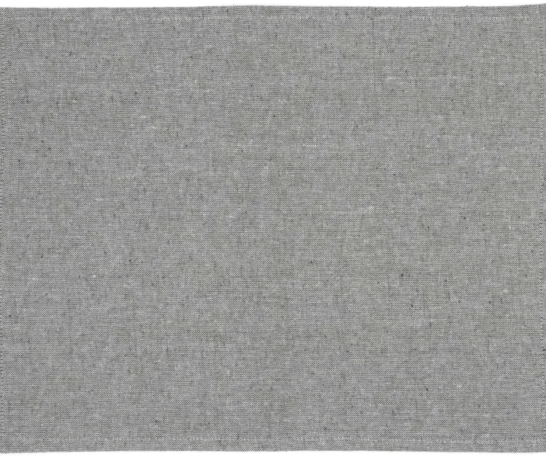 Set de table en coton Black forest 35 x 45 cm (Lot de 6) (Gris)