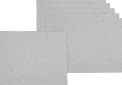 Set de table en coton Black forest 35 x 45 cm (Lot de 6) (Vert olive)