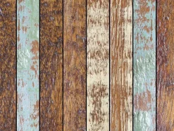Set de table en vinyle Plancher en bois (Lot de 6)